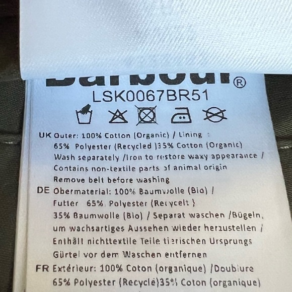 Barbour x GANNI Khaki Mini Skirt NWT SIze US 8 - Picture 9 of 10